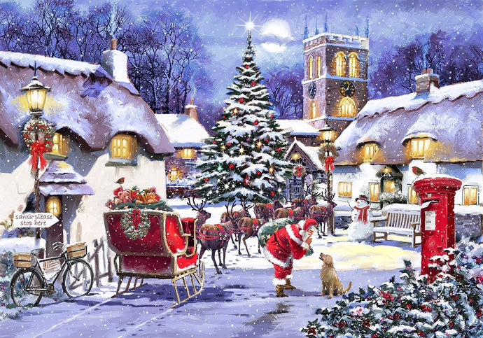 Christmas Village Diamond Painting Art Kit Create Love Share 